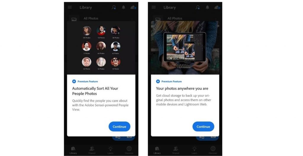 Lightroom in android