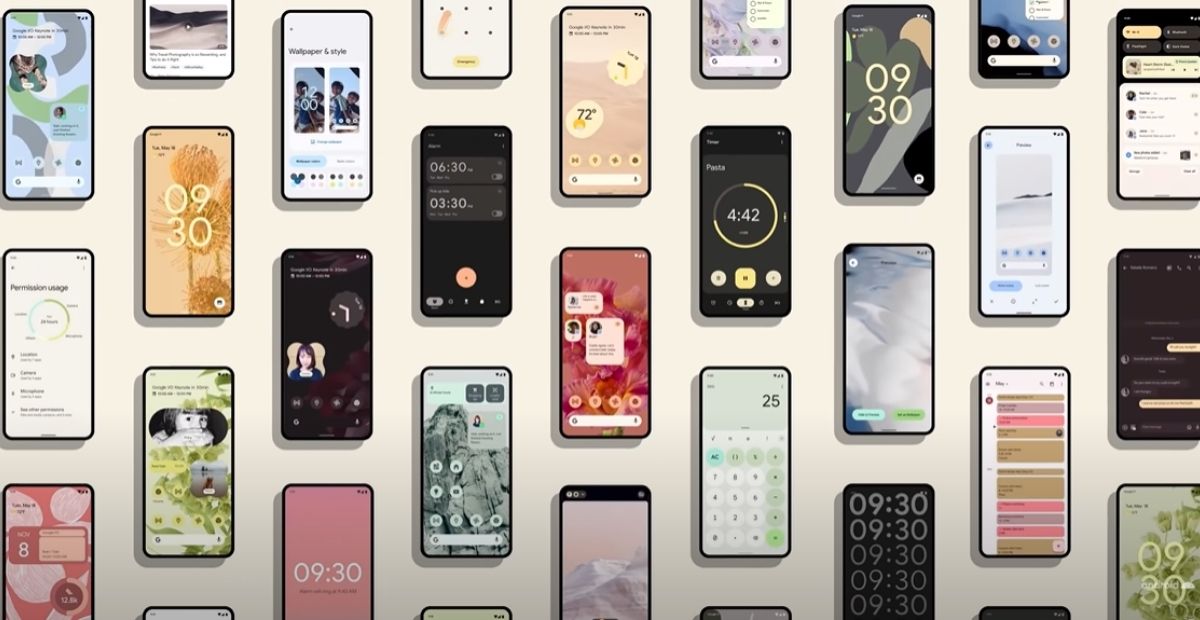 Google Android 12 features