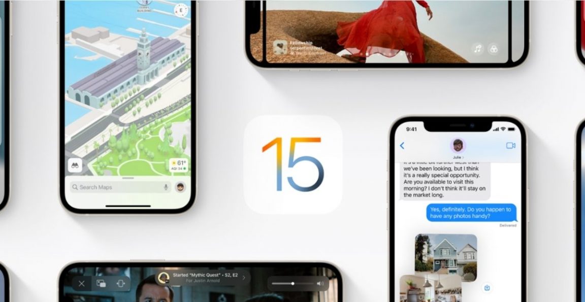 Apple iOS 15 update download