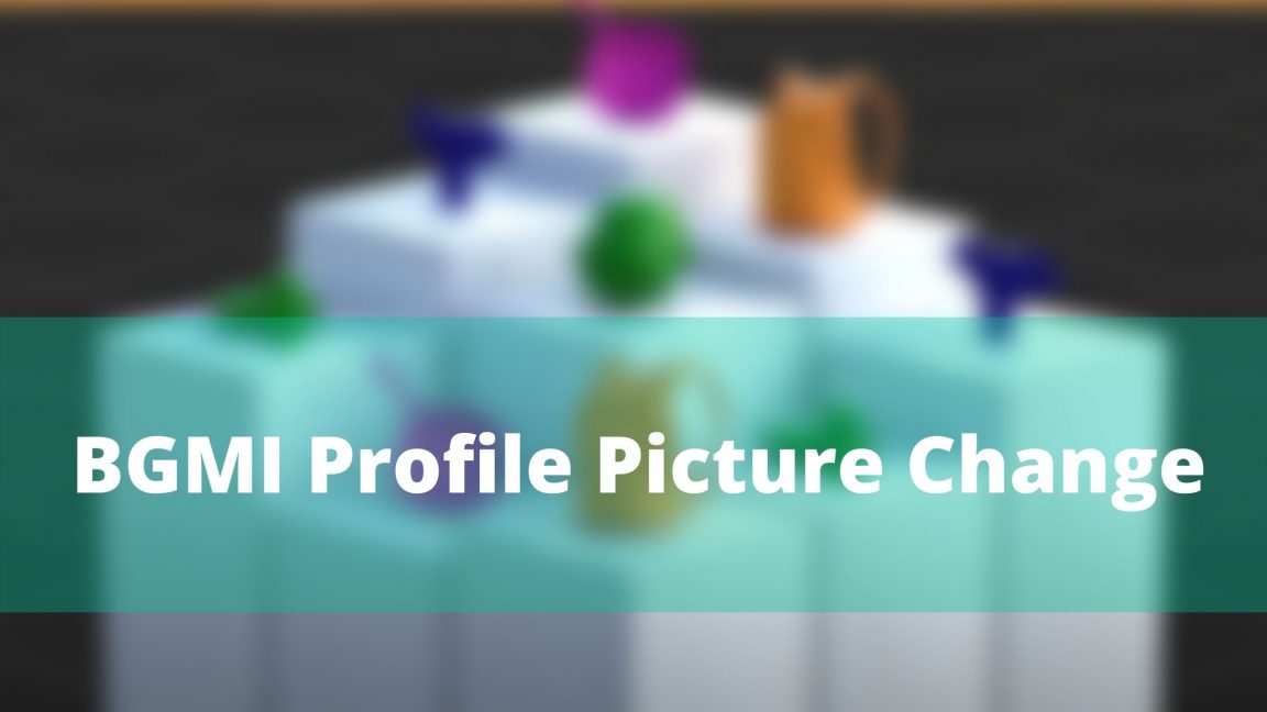 Change profile picture in BGMI