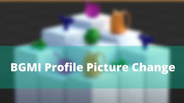 Change profile picture in BGMI